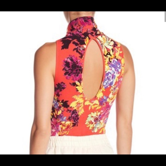 Free people sleeveless mock turtleneck bodysuit - Picture 3 of 8